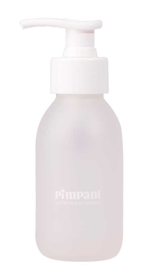 Pimpant -- Bouteille en verre rechargeable pour dentifrice - 80 mL