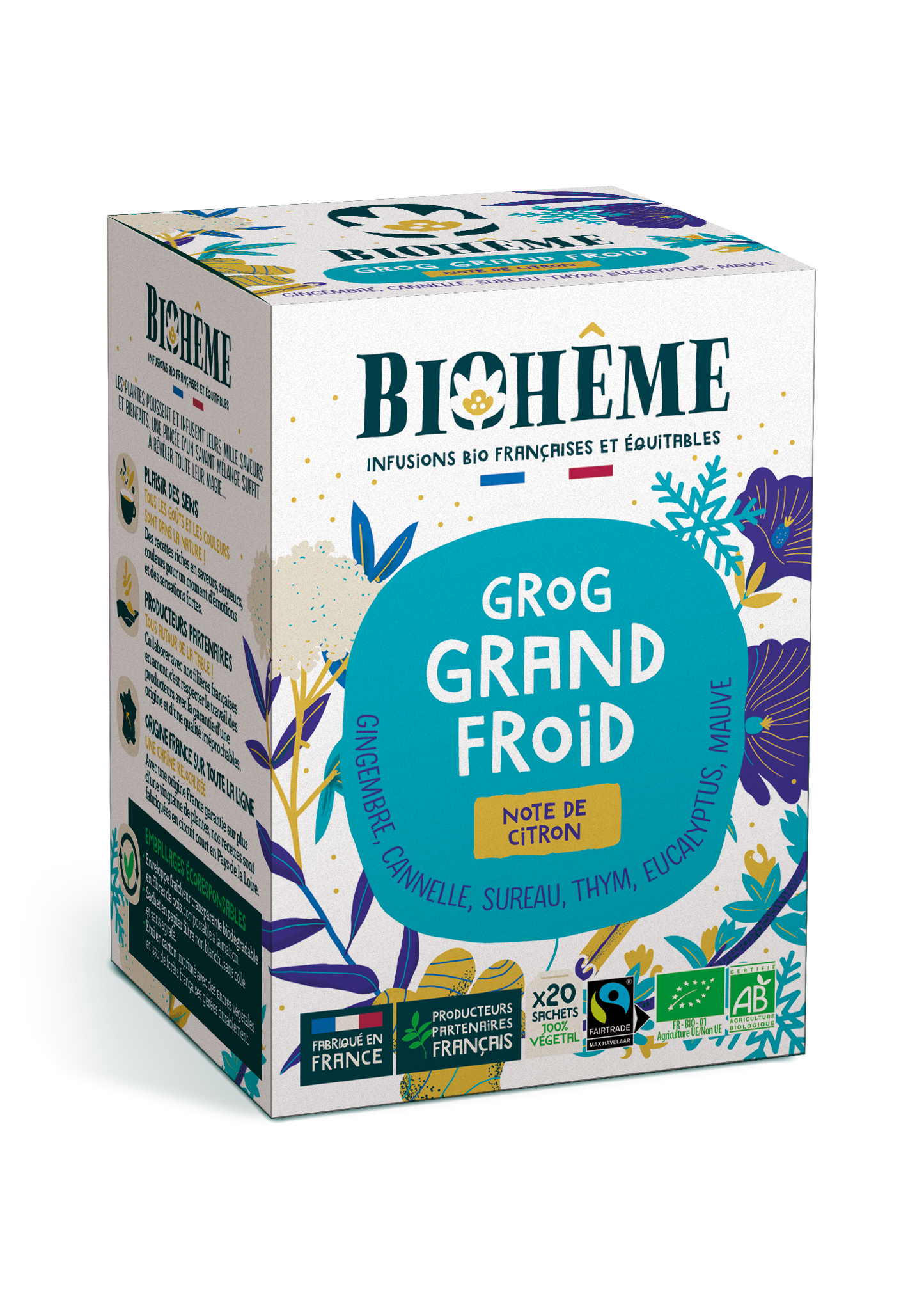 Biohême -- Grog grand froid - 20 infusettes