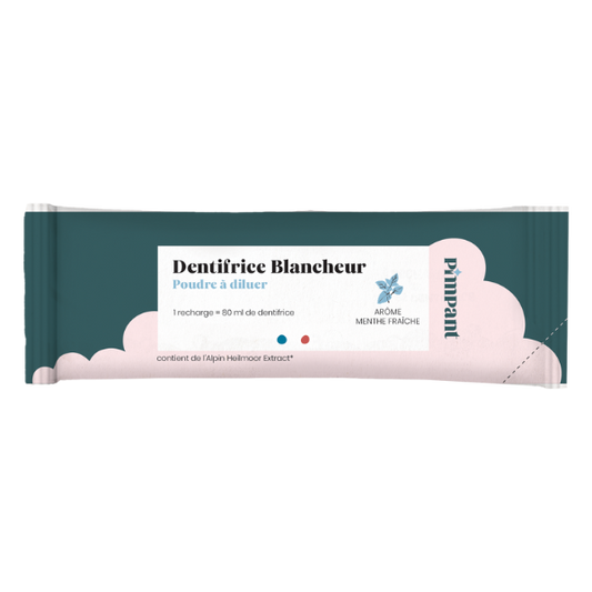 Pimpant -- Dentifrice blancheur poudre à diluer - 8 g