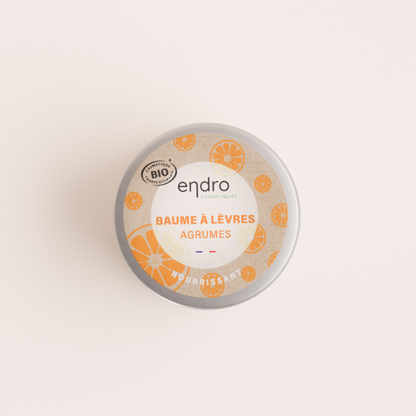 Endro -- Baume à lèvres bio – agrumes