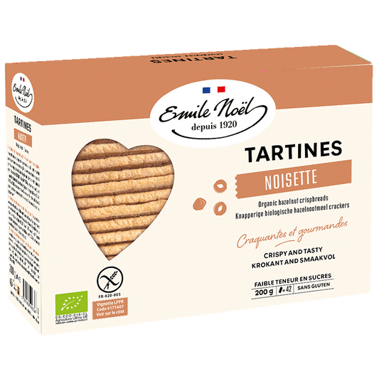 émile Noël -- Tartines sans gluten noisette bio - 200 g