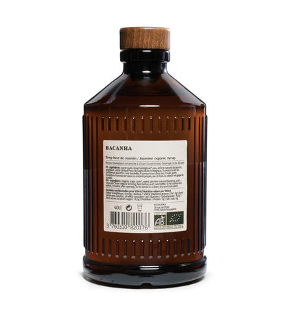 Bacanha -- Sirop de jasmin brut bio - 400 ml