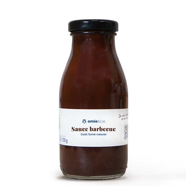 Omie -- Sauce barbecue bio au goût fumé naturel - 270 g