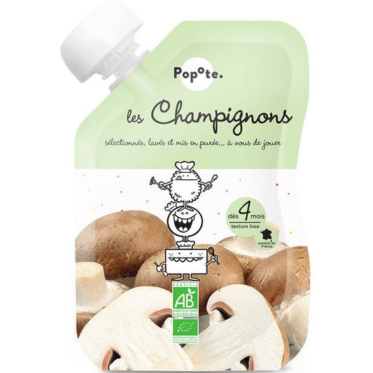 Popote -- Gourde purée champignons bio - 120 g